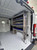 48"L x 62"H 4-Shelf Shelving Unit in a ProMaster pictured with bins