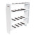 52"L x 60"H 4-Shelf Shelving Unit with dividers