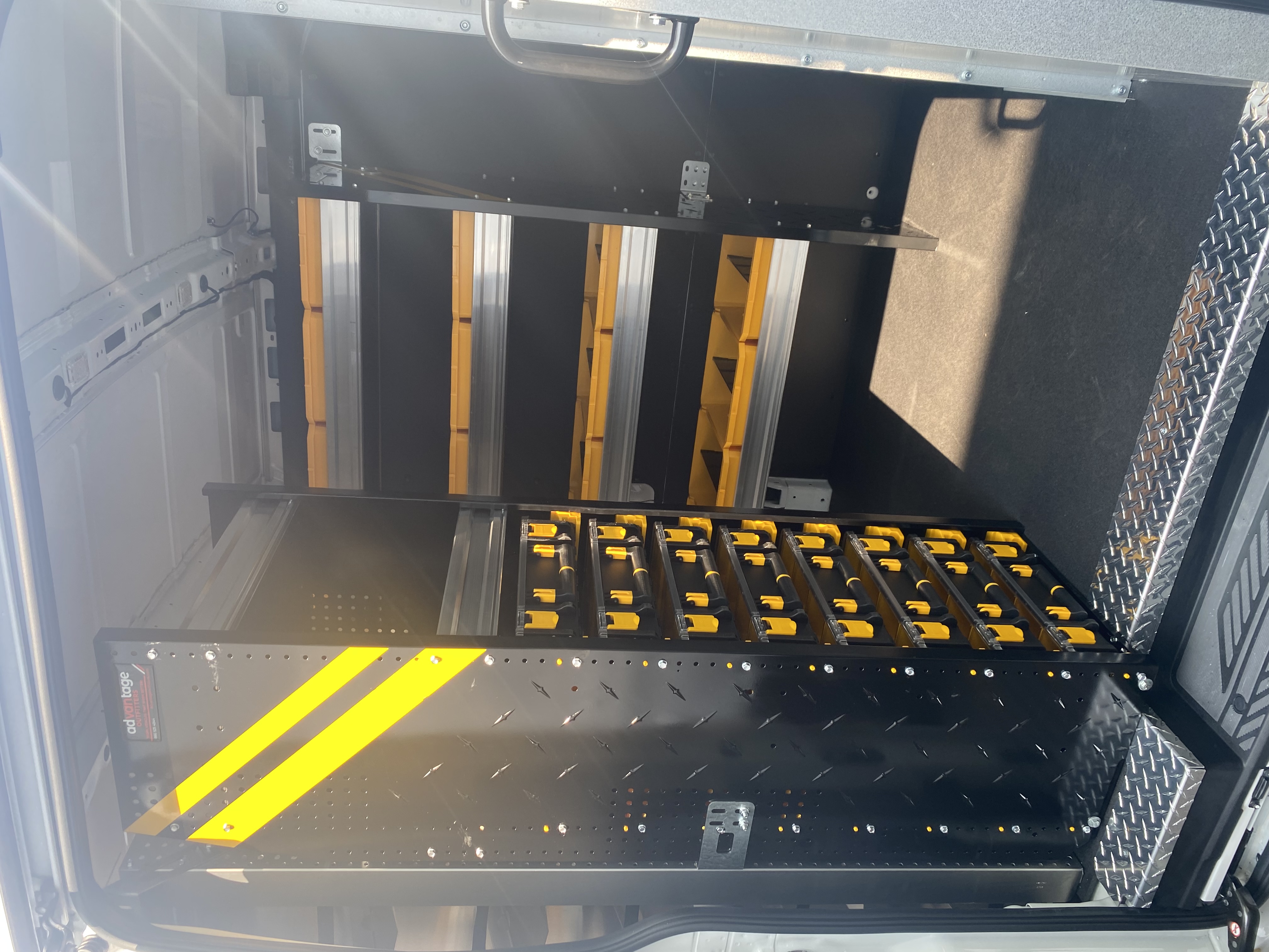 8 Piece Partskeeper + 2 Shelves (N5-PS20-8) | Ranger Design