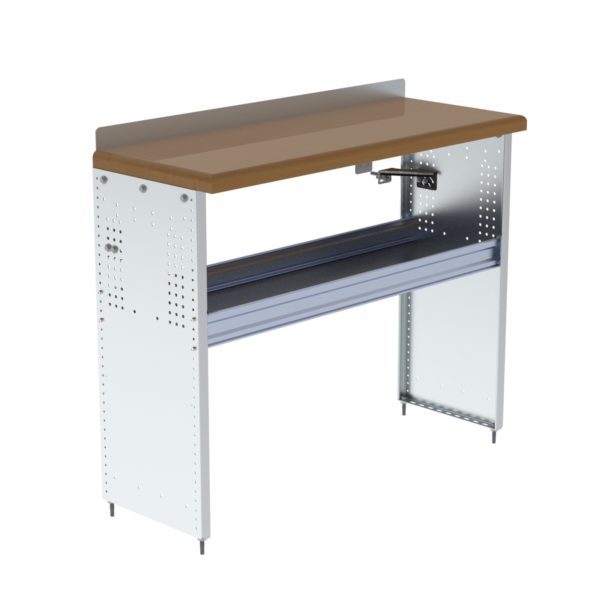 ウエーピー Van Workbench With Hardwood Top And 1 Shelf | Ranger Design