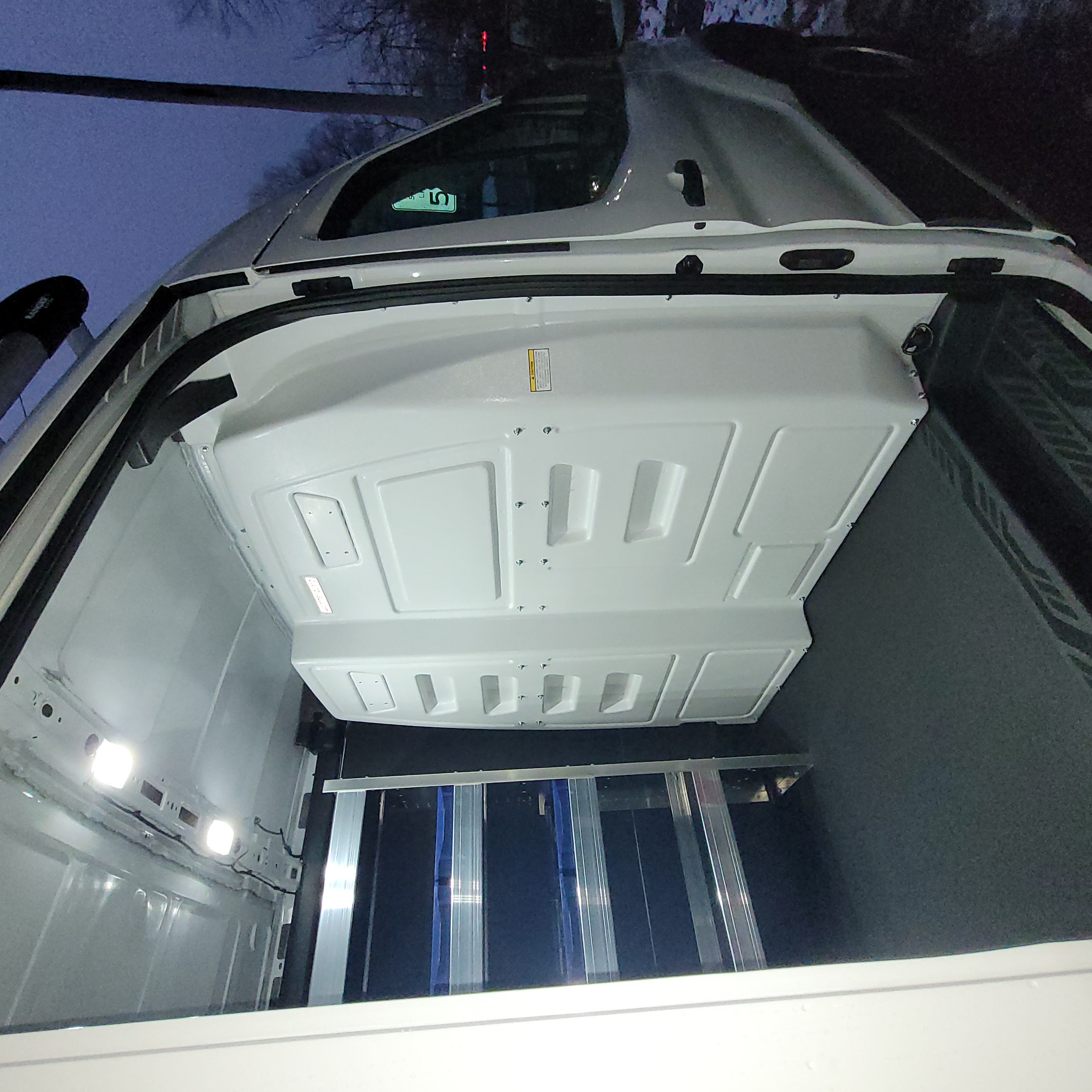 Straight Composite Partition for Transit Van (With or Without