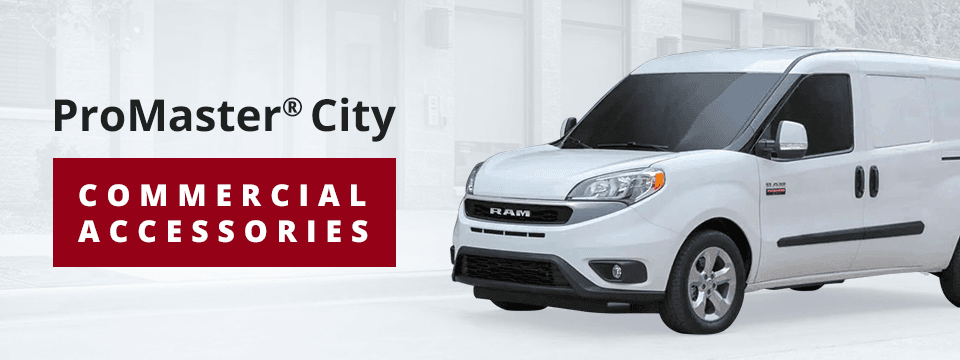 ProMaster City commercial accessories.