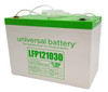 Group 27 Case LFP121030 Lithium LifePo4 Universal Battery