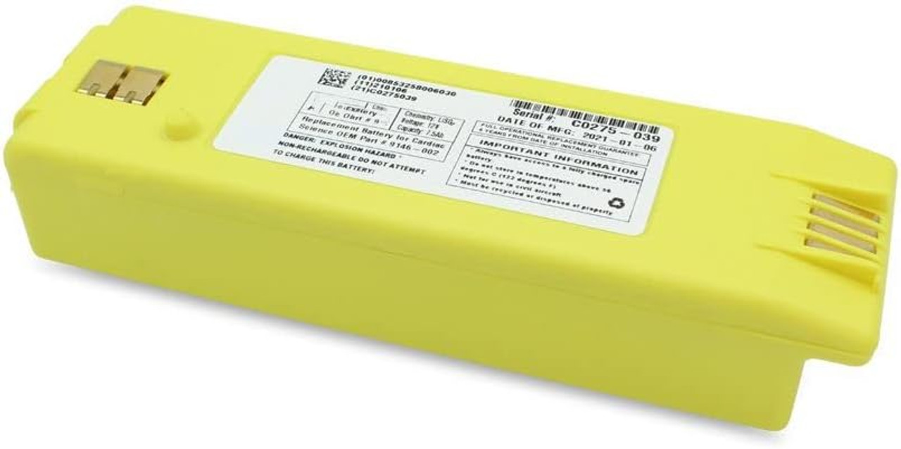 9146-002 Cardiac Science PowerHeart AED G3, G3 Plus Battery AM9146-2