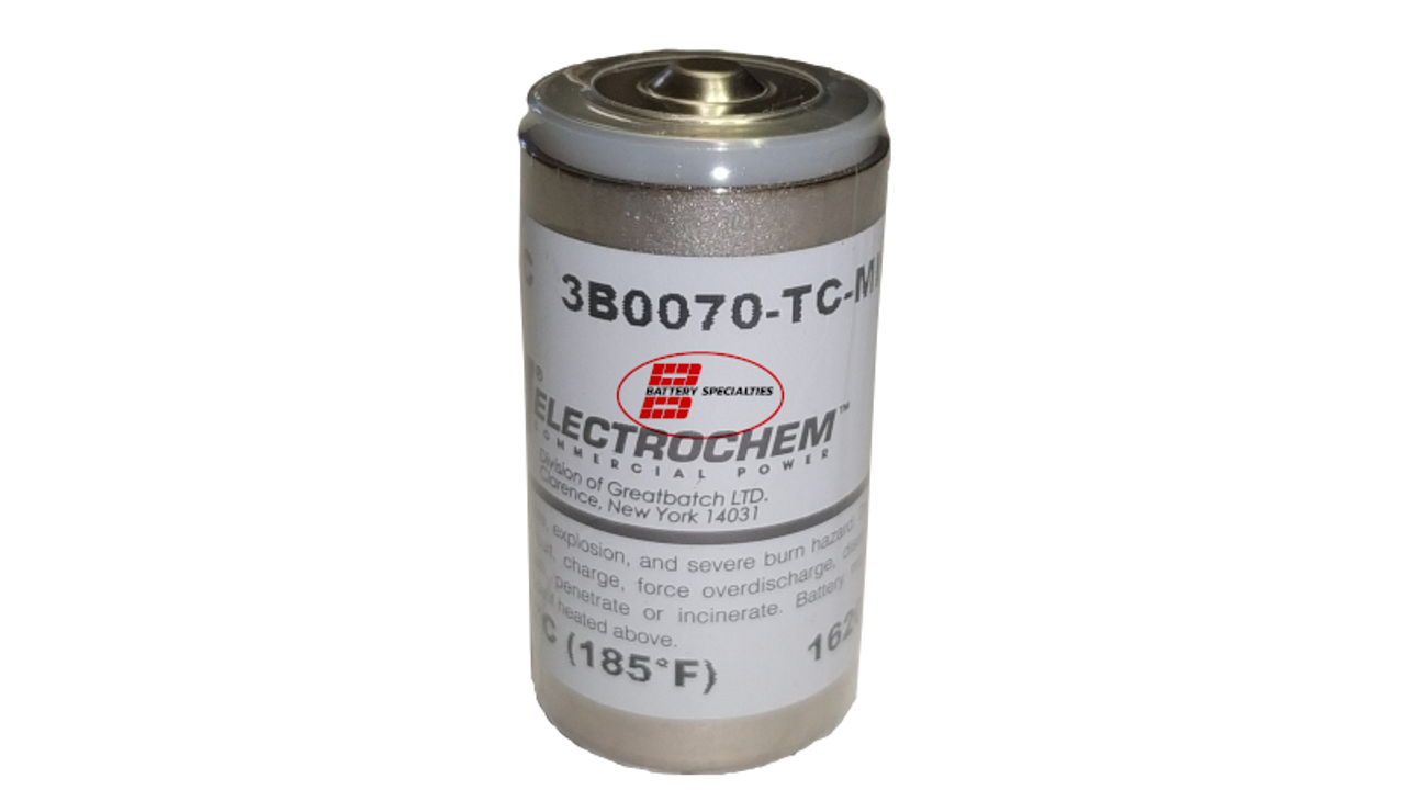 3B0070-TC-MIL 3.9v C Size Electrochem Battery