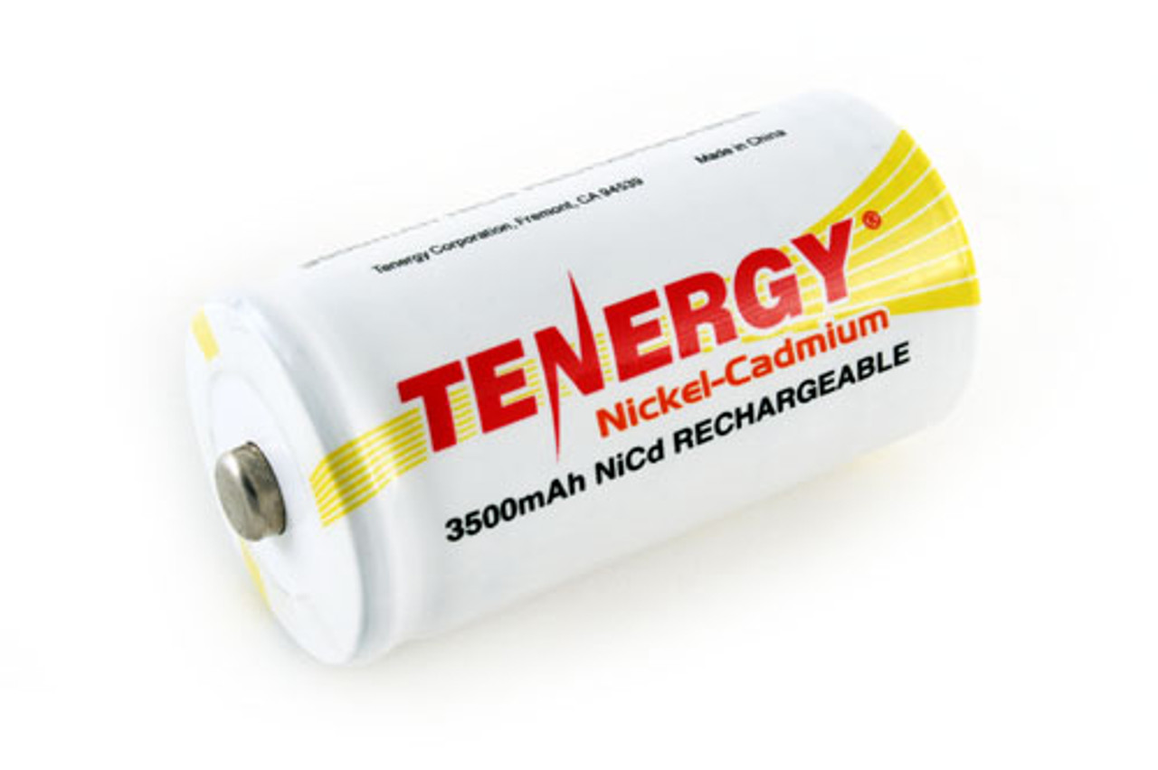 20400 Tenergy C Cell 3500mah Nicd Button Top Battery