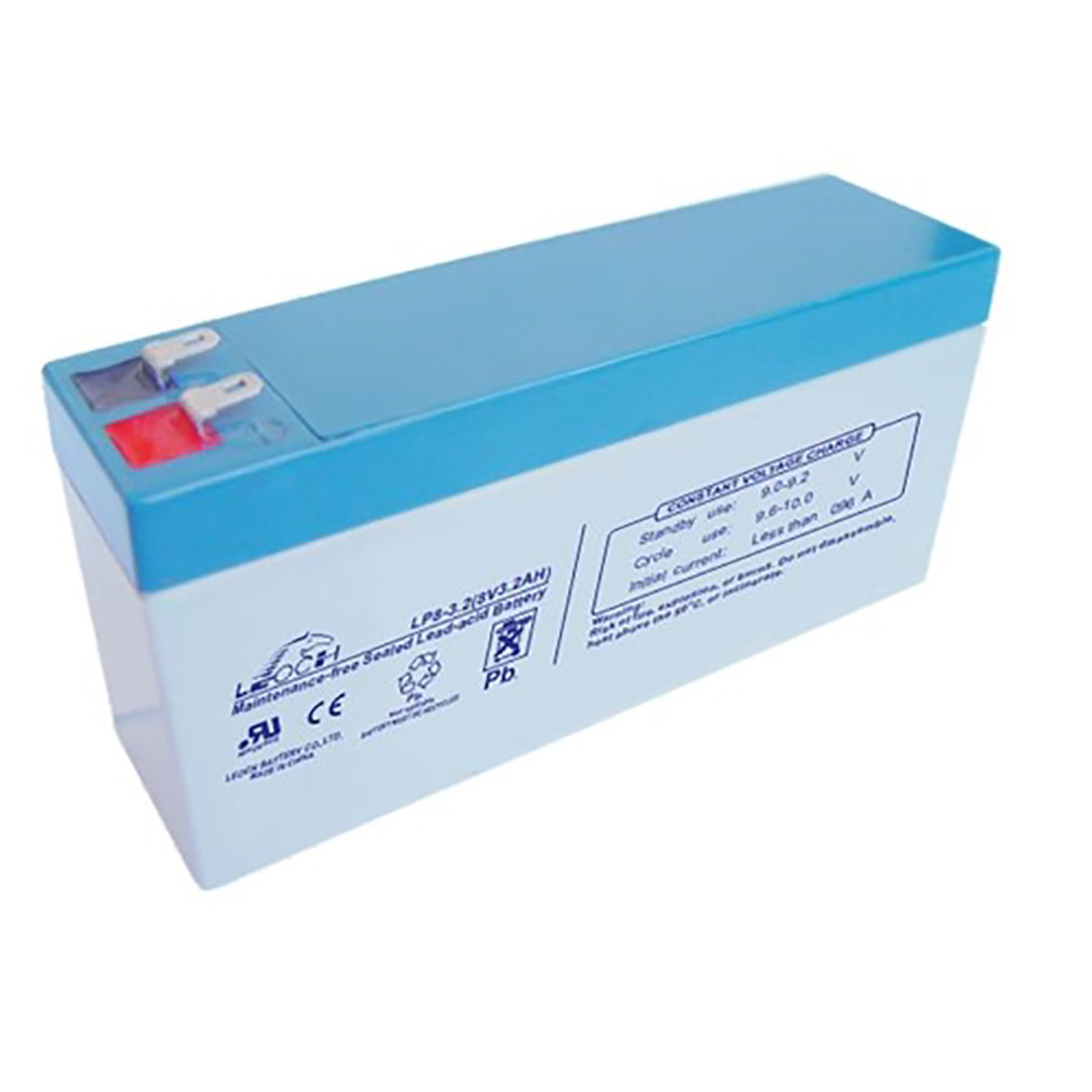 PS-832 LP8-3.2 8V 3.2Ah Sealed Lead Acid Battery