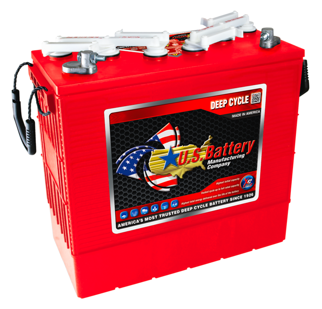 US Battery US185HCXC2 Group 924-J185 Deep Cycle Battery