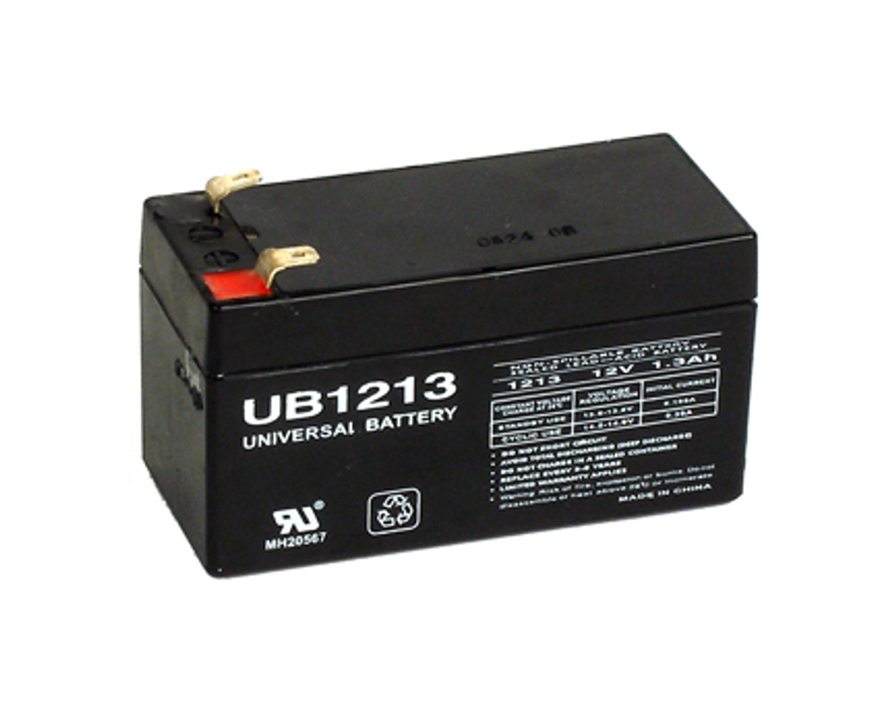 12V 1.3Ah UB1213 SLA Universal Battery