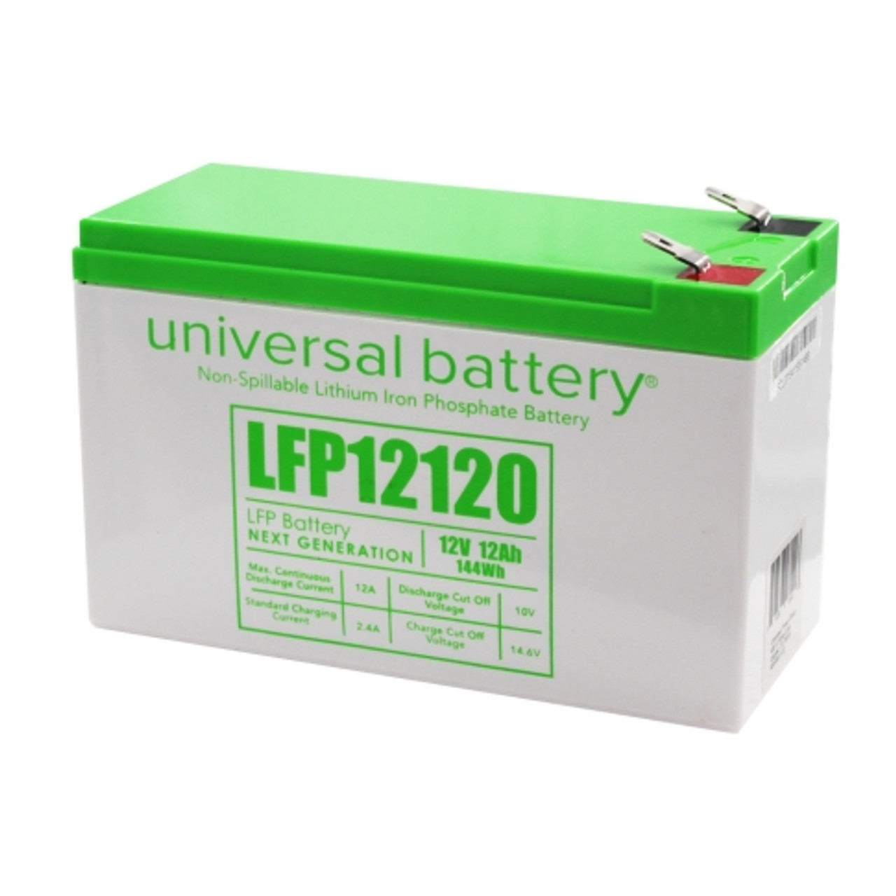 LFP12120 Lithium LifePo4 Universal Battery
