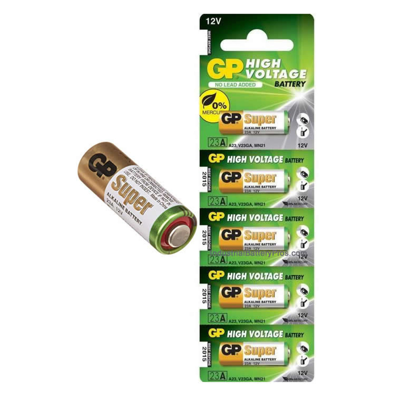 GP23AE A23 12V Alkaline Battery