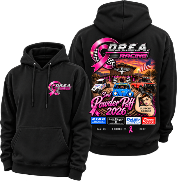 2026 DREA Racing Powder Puff Official Hoodie