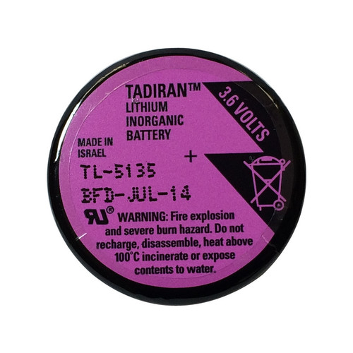 Tadiran TL-5135 3.6v Battery