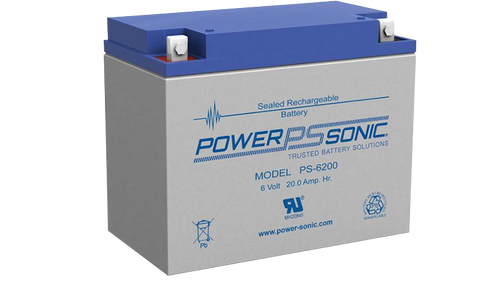Power-Sonic PS-6200 12v 20Ah Lead Acid Battery