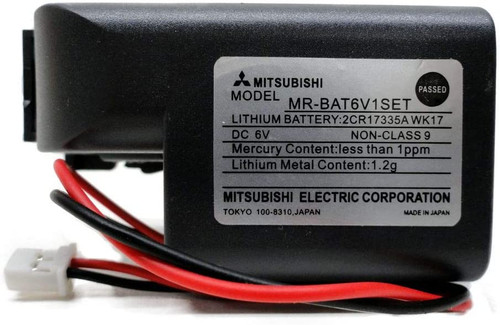 Mitsubishi MR-BAT6V1SET  MR-J4  2CR17335A WK17 Battery