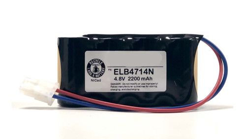 Lithonia ELB-4714N ELB4714N Replacement Battery For Emergency Lighting