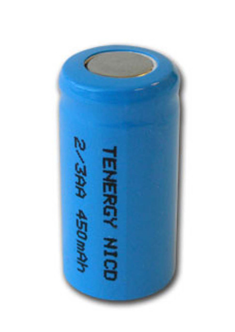 Tenergy 2/3AA 450mah 1.2v Nicd Battery