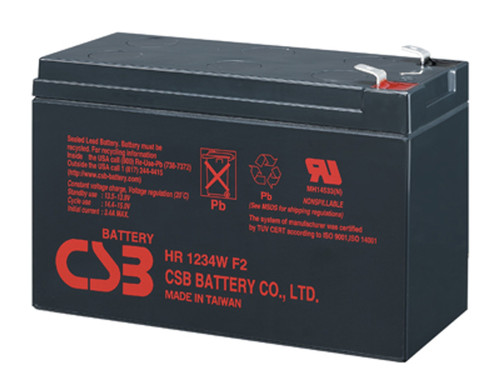 CSB HR1234WF2 12V 9.0Ah 34W Battery