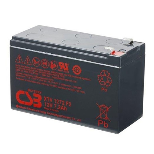 CSB XTV1272F2-WT 12V 7.2Ah Battery
