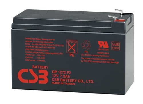 CSB GP-1272F2 12V 7.2Ah Battery