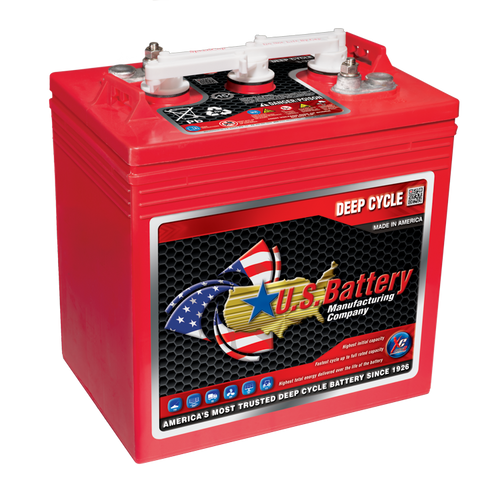 U.S Battery US145XC2 Group GC2 6 Volt Golf Cart Battery