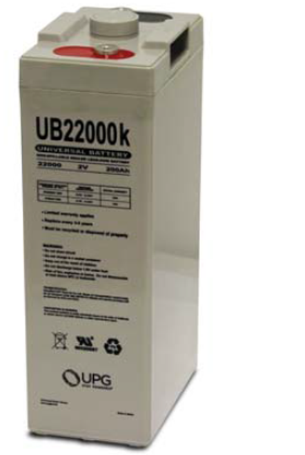 2V 200Ah AGM UB22000 Sealed Lead Acid Universal Battery