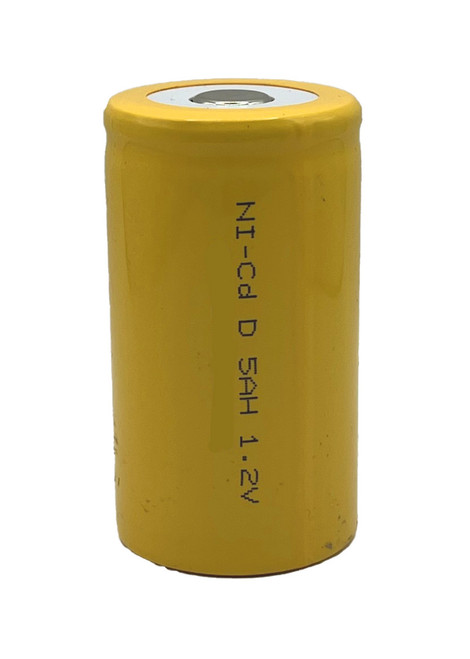 1.2V 5000mAh D Size NiCd Rechargeable Battery