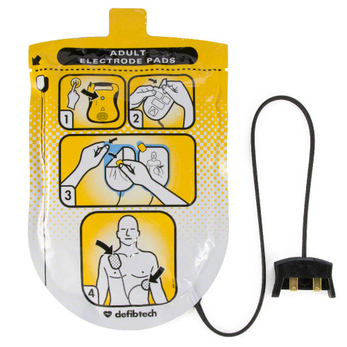 Defibtech Lifeline AED Adult Pads (DDP-100) | BestInBatteries