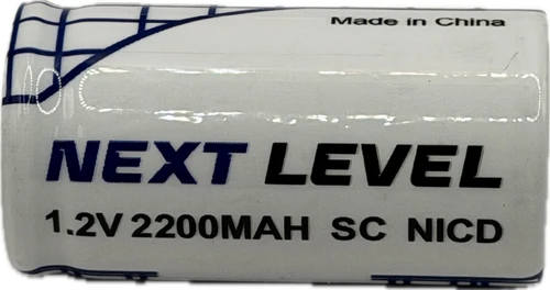 Next Level 1.2V 2200mAh NiCd Sub-C Battery
