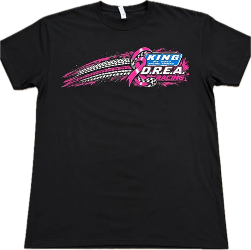 King Shocks - DREA Racing Off Road Breast Cancer T-Shirt