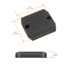 Zebra Ironside Classic™ RFID Hard Tag (10041052) 51.5 x 47.5 x 10 mm 600 / box ( 10041052)