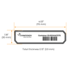 Confidex Steelwave Classic™ RFID Hard Tag (10041055) 115x30x3.9mm 1000 tag / box (10041055)