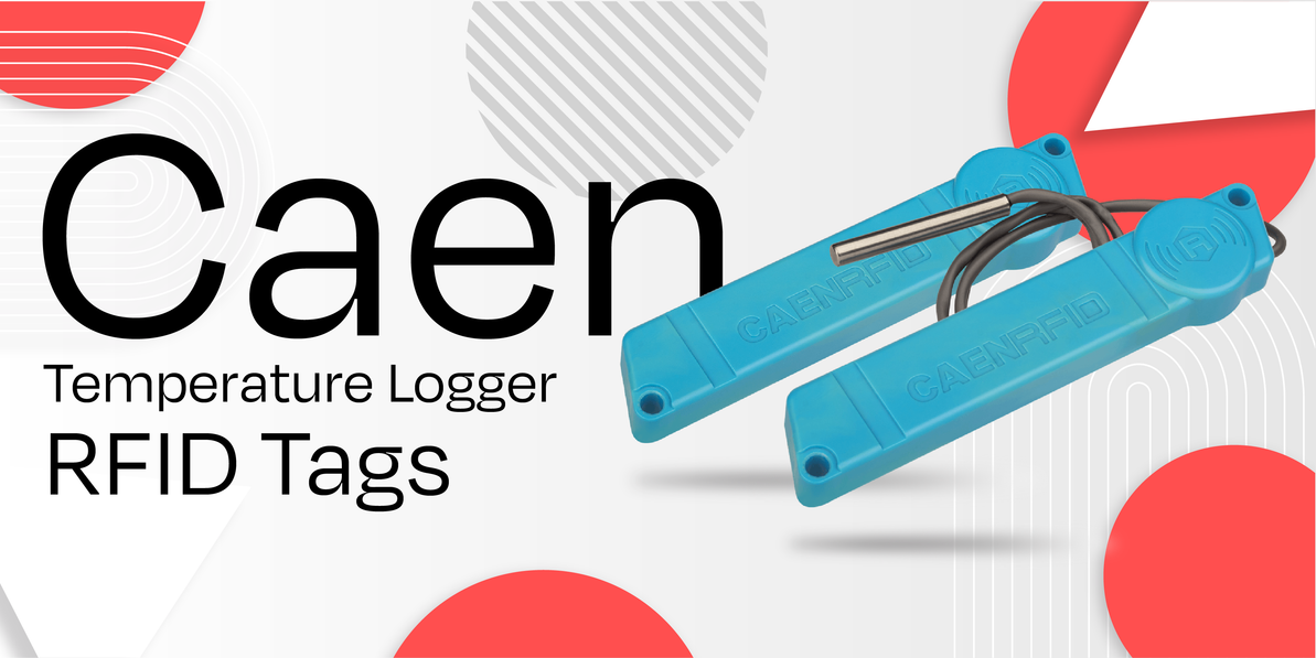 Caen Temperature Logger RFID Tags