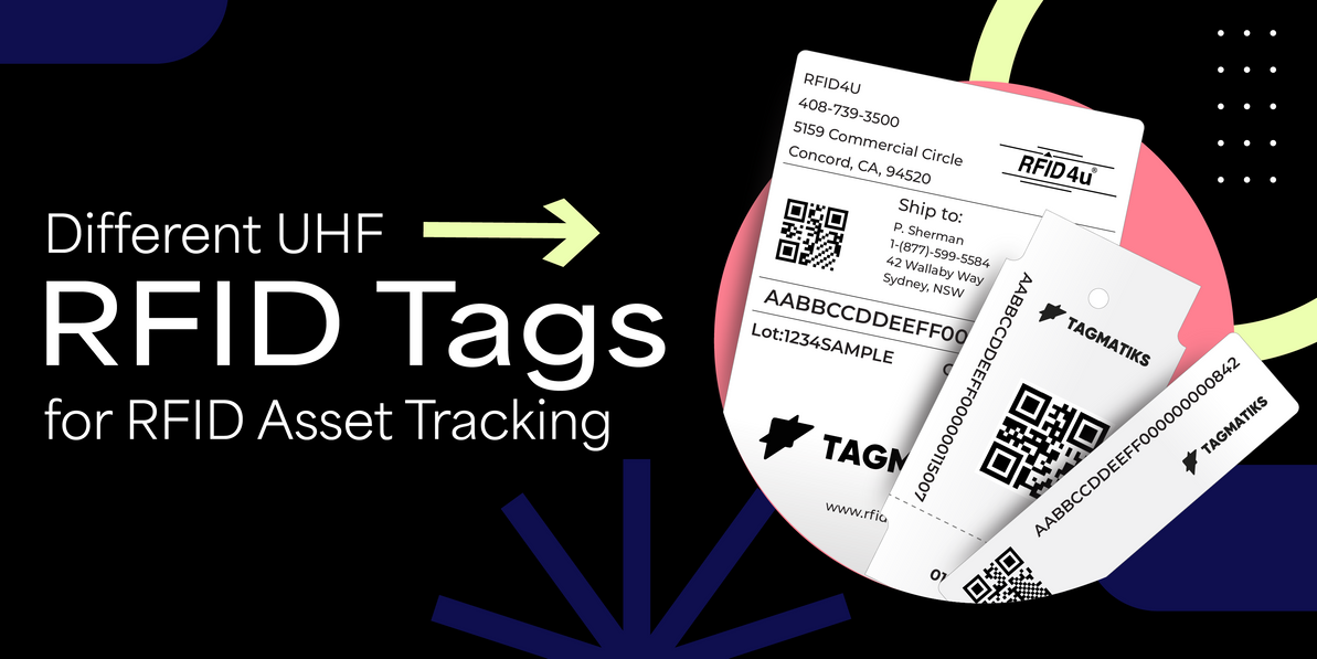 Different UHF RFID Tags for RFID Asset Tracking