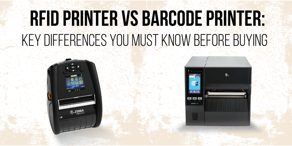 RFID Printer vs Barcode Printer: Key Differences You Must Know Before Buying
