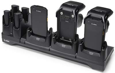 Zebra RFD40 & TC21/26 Multi-Slot ShareCradle with Ethernet