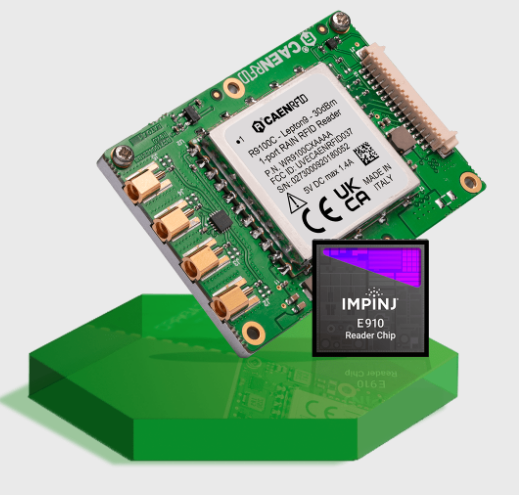 CAEN R9104C Lepton9x4 30dBm 4-Port RAIN RFID Reader Module