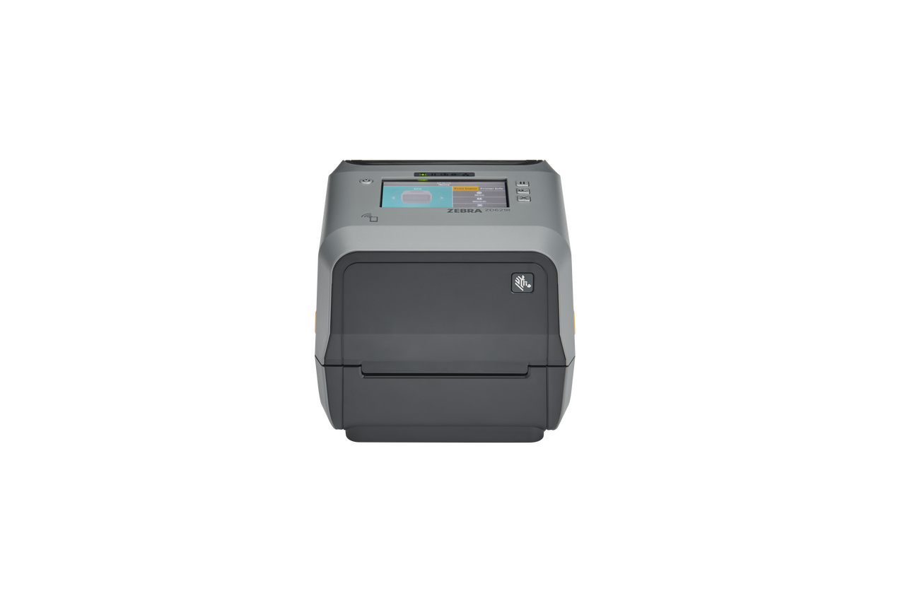 ZEBRA Direct Thermal Printer ZD411; 203 dpi, USB, USB Host, Ethernet, BTLE5, US Cord, Swiss Font, EZPL - 5