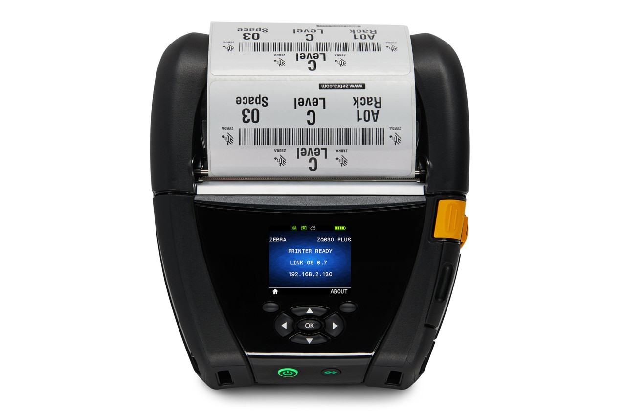 Zebra ZQ630 Plus Mobile Printer | Rugged 4