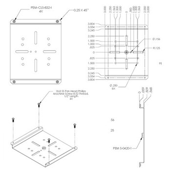 Alien Antenna Mounting Bracket (ALX-407)