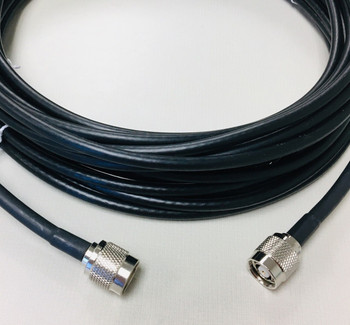 TronRFID Antenna Cable (195 Series, RP-TNC Male Both Ends) (LMR195-RPTNCM)