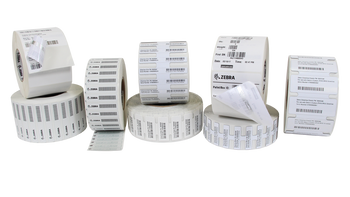 Zebra Z-Perform 1500T 4" x 2" Advanced TT RFID Labels 10026647 (White, 2 Rolls) (10026647)
