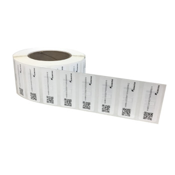 TronRFID 1.85 X 0.91 Paper RFID Pre-Printed and Encoded Labels 5000 Labels/roll 3" Core (TR-7209)