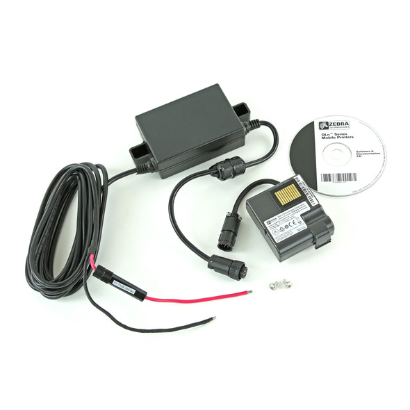 Zebra P1050667-140 Kit, Accessory, QLn420/ZQ630 Battery Eliminator With Power Adaptor, New Resistor 