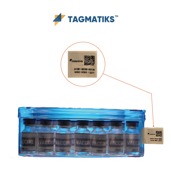 TagMatiks Flag RFID Tag (Butterfly Style - 0299P )