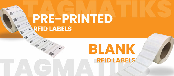 How to decide between pre-printed and blank RFID labels