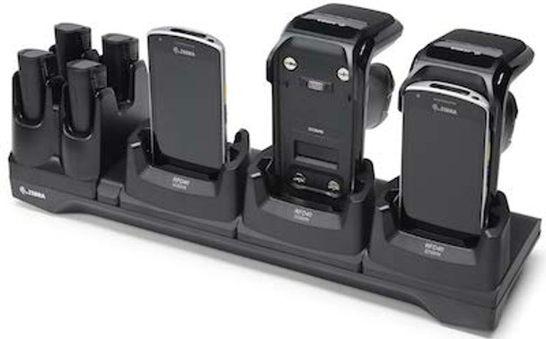 Multi-Slot Charging ShareCradle - RFD40 and EC50/EC55 (CRD3S4T-RFD40-EC5X-CHG-1R)