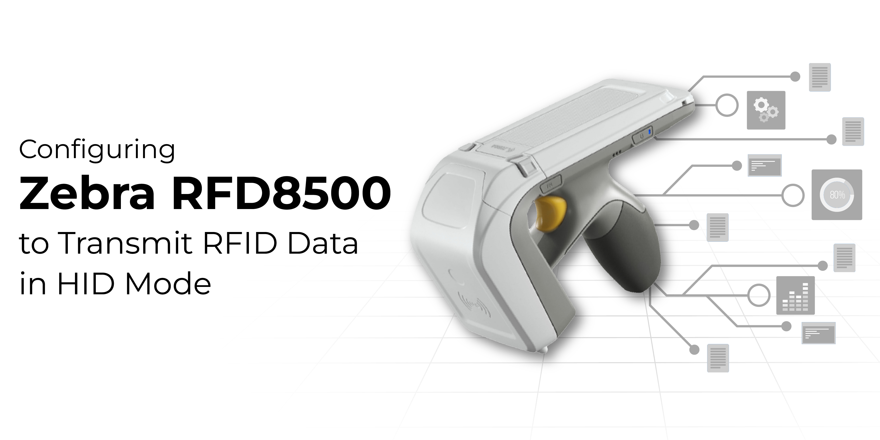 Zebra（ゼブラ）RFD8500 UHF RFID Zebra RFD8500 UHF + 2D Imager RFID Sled RFD8500-5000100-US