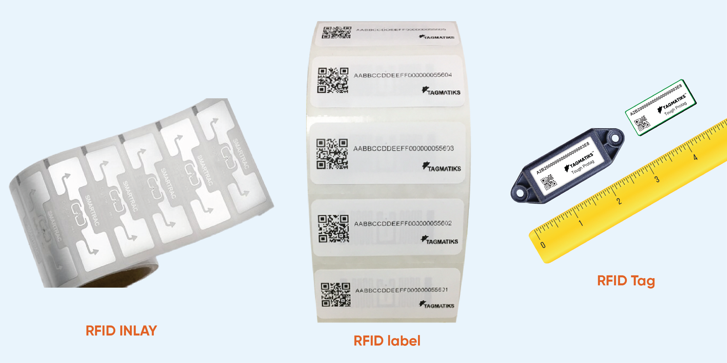 How are RFID tags made?