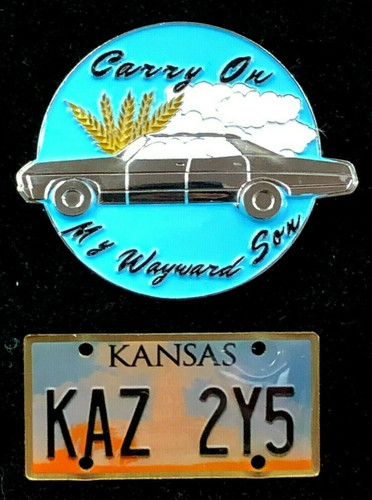 SUPERNATURAL TV Series Pins (SAM & DEAN) Jared & Jensen Limited Edition Set of 2